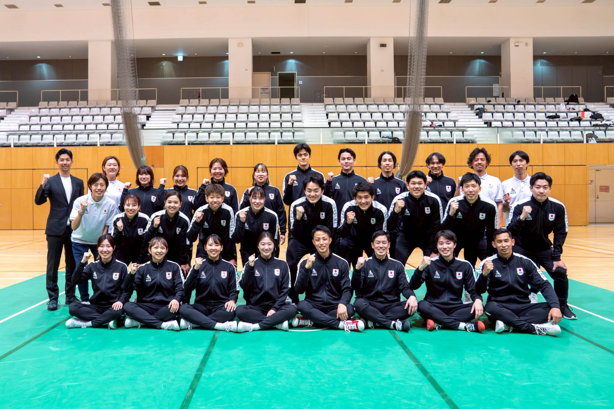 日本セパタクロー代表チーム 集合写真