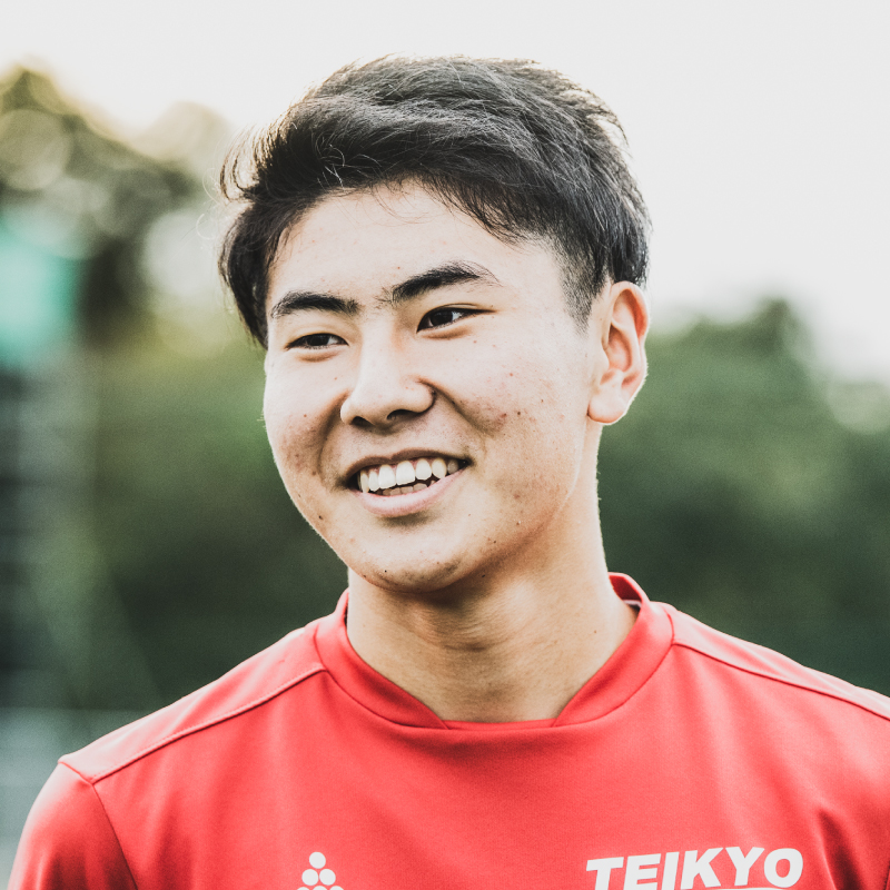 帝京大学可児高等学校時代の鈴木淳之介選手